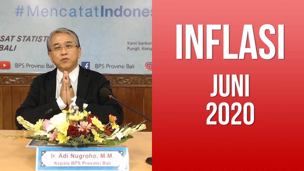 Perkembangan Indeks Harga Konsumen / Inflasi Juni 2020 Provinsi Bali