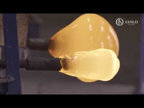 Pokaz wytwarzania szkła w Hucie Jasło