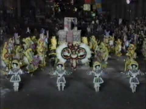 1984 Satin Slipper Fancy Brigade "Montezuma, King Of The Aztecs" - 11th Place