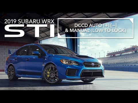 2019 Subaru WRX STI – Driver Controlled Centre Differential (DCCD)