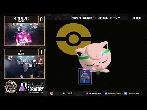 S@LT #346 - SSBM - Losers Finals - ight vs metal reaper