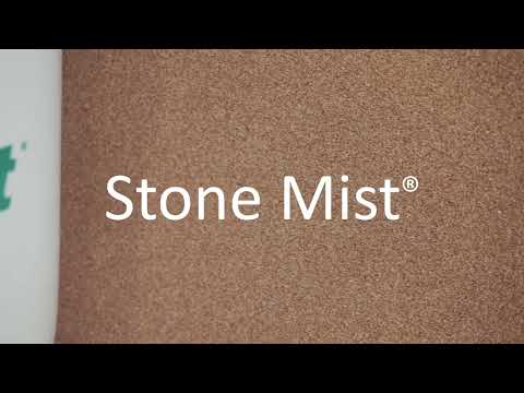 Stone Mist® - Smooth Stones Infused with Color Wall Finish