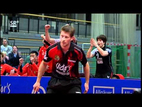 2011/2012 ECL (SF) Saarbrücken-UMMC (game1): STEGER Bastian - SHIBAEV Alexander