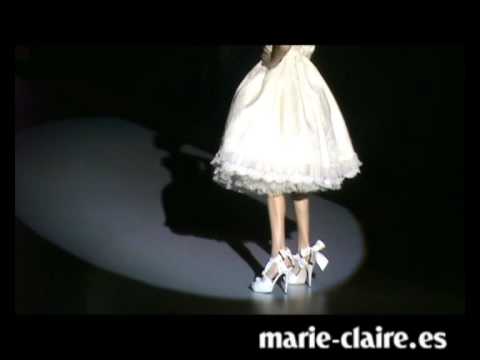 Desfile de Hannibal Laguna en Cibeles Madrid Novias