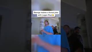 George Janko makes a forest joke with Logan Paul