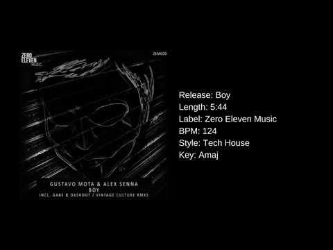 Alex Senna, Gustavo Mota - Boy (Gabe & Dashdot Remix) | Tech House