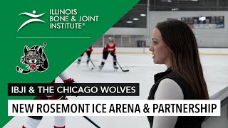 IBJI/Chicago Wolves Partnership at Rosemont Ice Arena