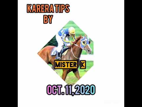 KARERA TIPS NI MISTER K - OCTOBER 11, 2020 (SAP)