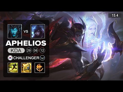 Aphelios vs Kalista ADC - KR Challenger - Patch 15.4 Season 15