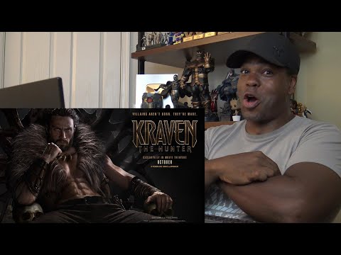 KRAVEN THE HUNTER – Official Red Band Trailer (HD) - Reaction!