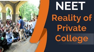 Reality of private college | BAMS college | After NEET | Counseling | Unqualified in NEET