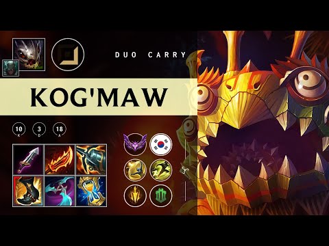 Kog'Maw ADC vs Corki - KR Master Patch 25.24