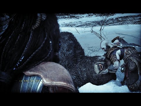 Kratos Stops Transformed Atreus Attacking Freya | God Of War Ragnarok (PS5 2022)