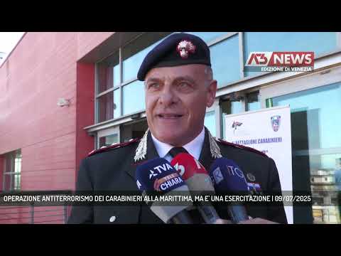 Carabinieri anti-terrorist operation at La Marittima, but it's just a drill | July 9, 2025