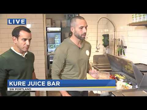 Em movimento com Joe no KURE Juice Bar
