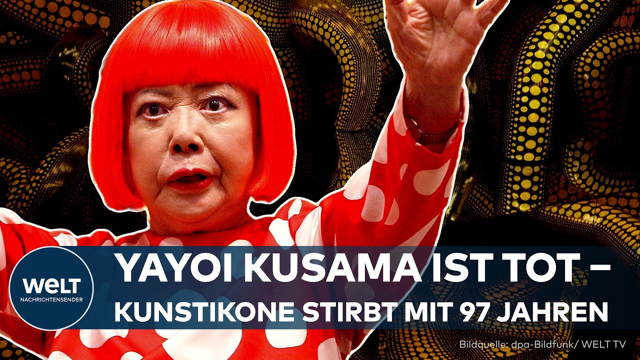 JAPAN: Yayoi Kusama ist tot – Künstlerin der Gegenwartskunst stirbt mit 97 Jahren