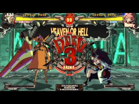 Guilty Gear Xrd -REV 2- Kenjin (RAM) Vs Tyler (BAIKEN)