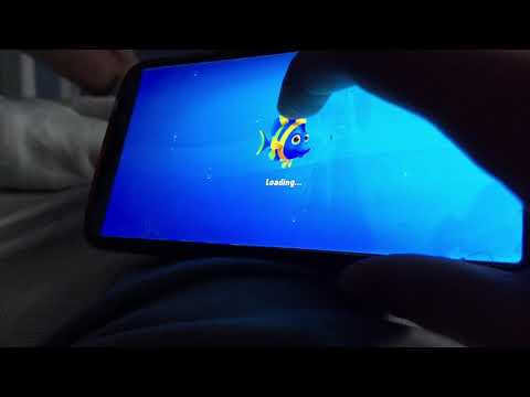 Me completing Fishdom level 12 but using diamonds to get 5 moves plus