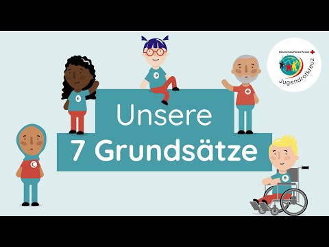 Die sieben Grundsätze des Deutschen Jugendrotkreuzes