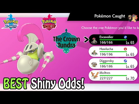 BEST SHINY ODDS! How To SHINY HUNT In Dynamax Adventures Mode | Pokemon Sword & Shield: Crown Tundra