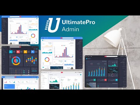 Bootstrap Admin Template Dashboard with Light Sidebar