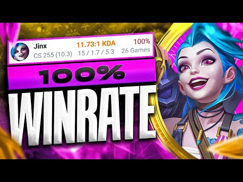 This is why Jinx is the ultimate low Elo ADC - Jinx ADC Unranked to Diamond #3 | League of Legends