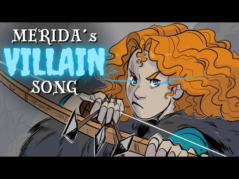 MERIDA'S VILLAIN SONG - Touch the Sky | ANIMATIC | Brave cover by Lydia the Bard