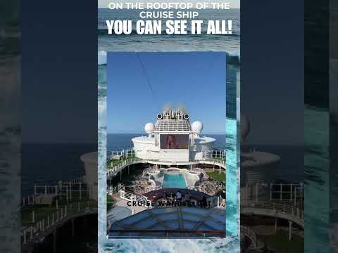 Thumbnail for From the Cruise Ship Rooftop, the View Is Unmatched#cruiseexperiences