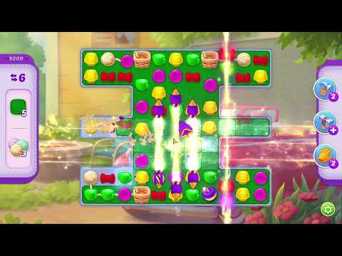 Homescapes level 9209 No Boosters 🏡 Gameplay Walkthrough Playrix