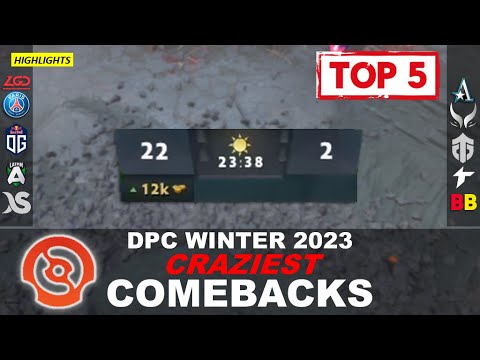 Against the odds - Top Comebacks DPC Winter 2023