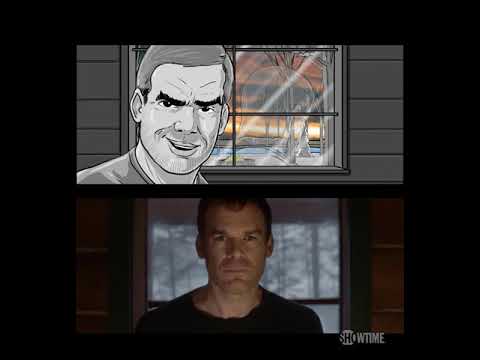 Dexter teaser storyboard comparison