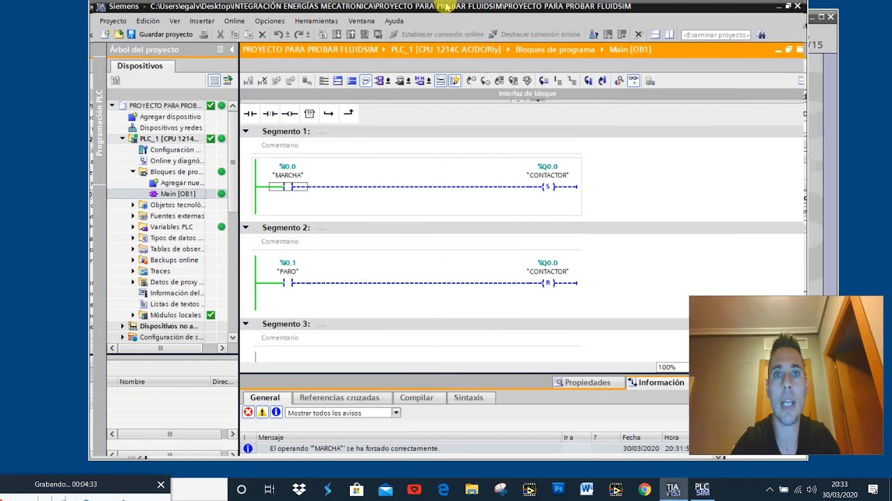 SIMULAR TIA PORTAL CON PLCSIM