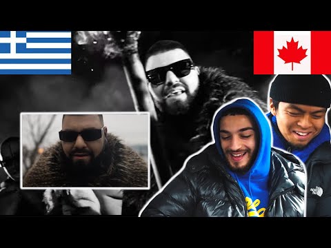 CANADIANS REACT TO GREEK DRILL - Bossikan, Light - KING KONG (Official Music Video)
