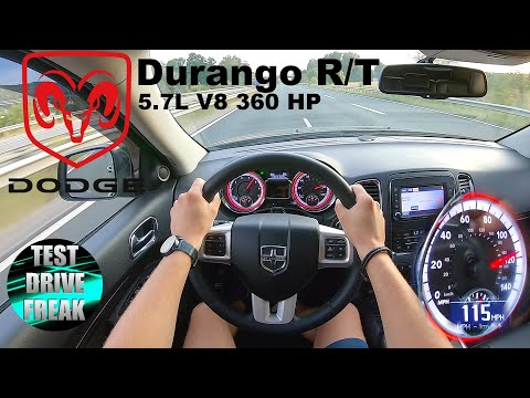 Thumbnail for 2013 Dodge Durango R/T 5.7L V8 360 HP TOP SPEED AUTOBAHN DRIVE POV by Dodge