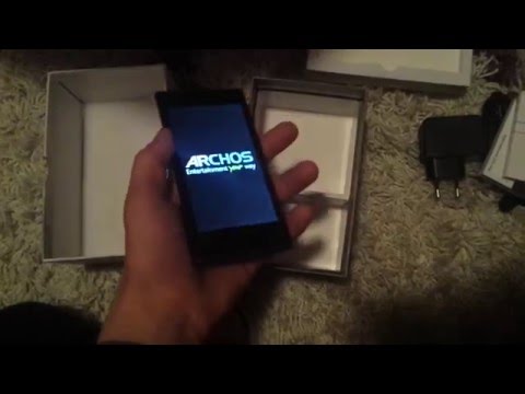 Archos 45c platinum unboxing