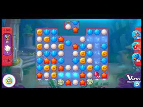 Fishdom. 9465 hard level no boosters and diamonds. 22 moves