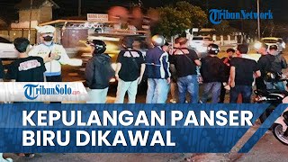 Telah Selesai Lakoni Derby Jateng, Kepulangan Panser Biru Ke Semarang Dikawal Melaui Jalur Boyolali