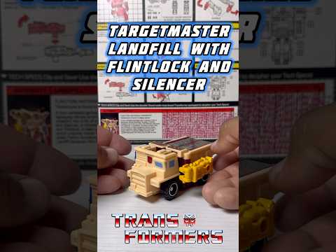 Transformers G1 Landfill and Targetmasters Flintlock and Silencer Appreciation video