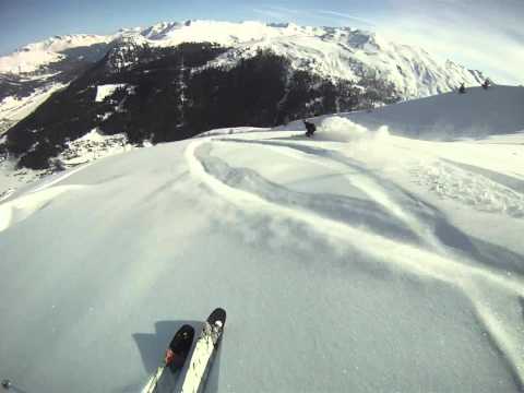 März12 - Part 1 of 3 - Davos Freeride - Rinerhorn
