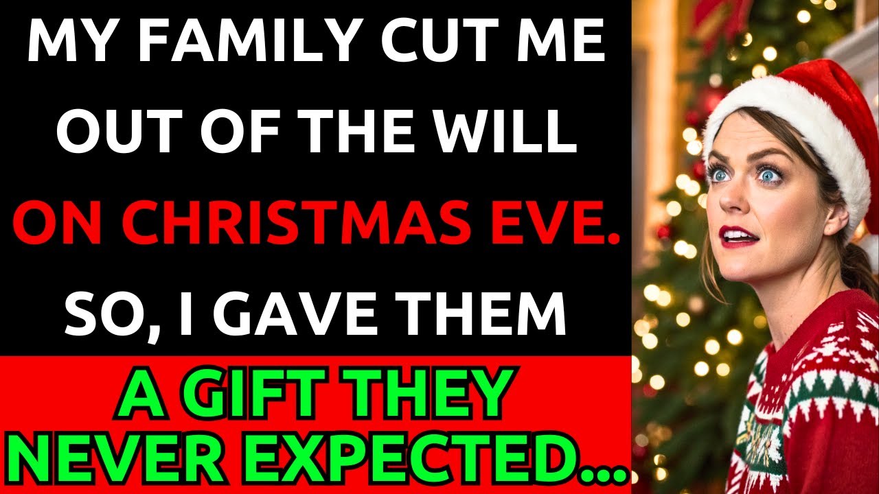 My Family Cut Me Out of Their Will on Christmas Eve, So I Gave Them an Unexpected Gift