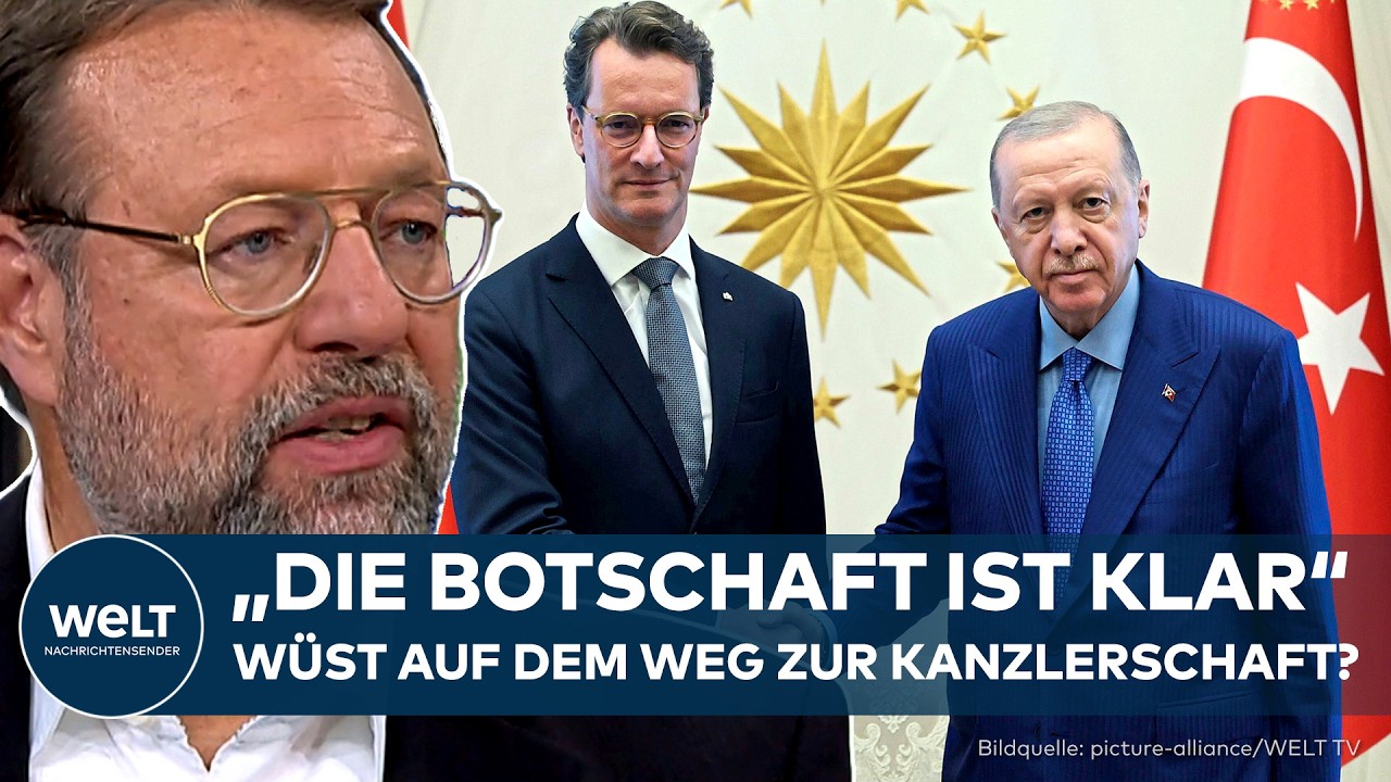 ANKARA: "Die Botschaft ist klar" – Ist Hendrik Wüst hier auf dem zur Kanzlerschaft?