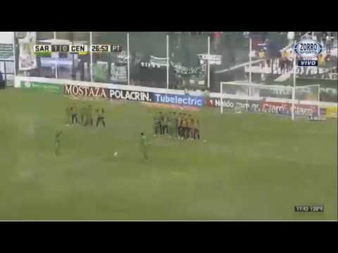 Gol de Gervasio Nuñez - Sarmiento J 1 x 0 Rosario Central - Fecha 18 - Liga Argentina