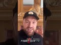 FURY & USYK HEATED BACK & FORTH OVER REMATCH CLAUSE!