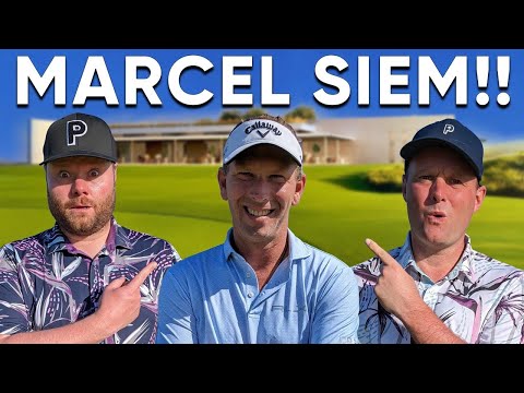 One Of The BEST GUESTS EVER !!! | 9 Hole Scramble With Marcel Siem (Legend!)