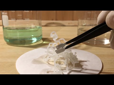 Making cupro, a synthetic silk