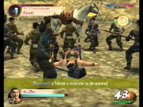 Let's Play Dynasty Warriors 3- Xu Zhu pt 1 (The Mountain Bandit Campaign)