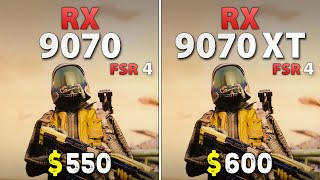RX 9070 vs RX 9070 XT -  FSR 4 | Test in 11 Games, 1440p