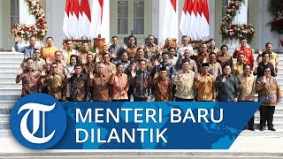 VIDEO: Jokowi Melantik Para Menteri di Istana Negara, Disebut 'Kabinet Indonesia Maju'