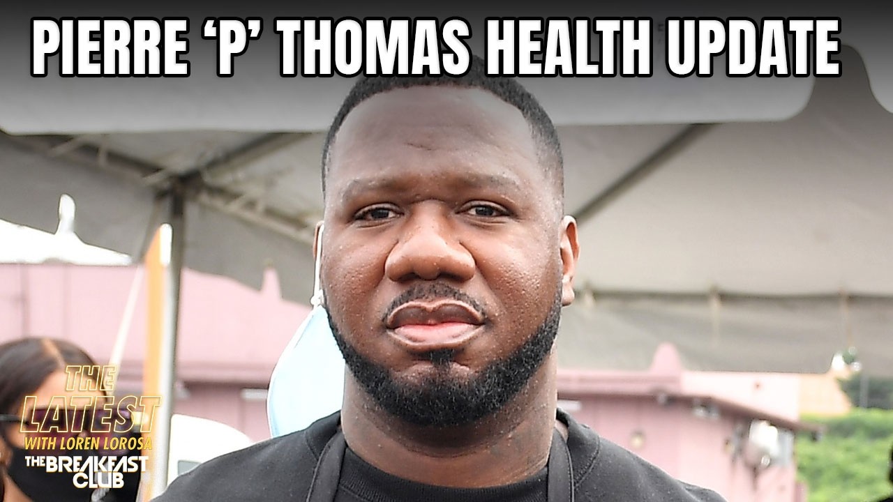 Pierre 'P' Thomas ‘Improving & Recovering’ After Suffering Heart Attack