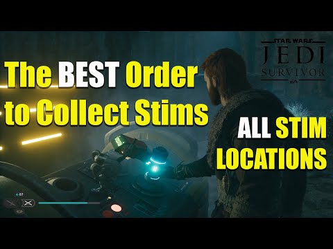 The Only Stim Upgrade Guide You Need - All Stim Canister Locations | Star Wars Jedi Survivor